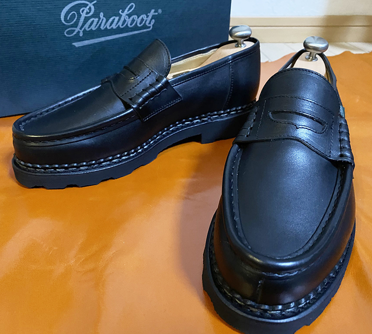 Paraboot】 パラブーツ REIMS ランス 7 純正シューツリー付 - ドレス ...